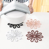 ❈♝☜ 15cm Kitchen Pot Mat Flower Shape Pot Holders For Hot Pots And Pans Holder Kitchen Insulation Coasters Hot Pad For Dishes