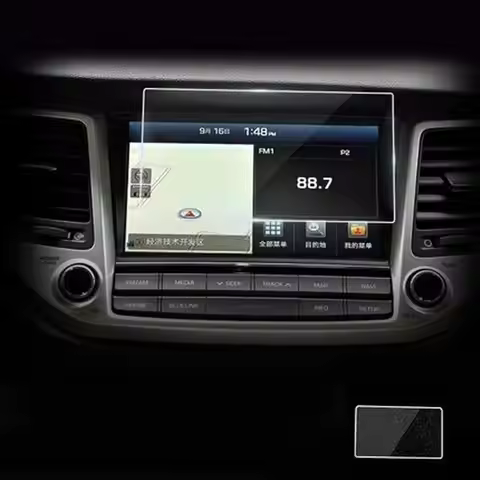 For Hyundai pour Tucson 8INCH 2016 2017 2018 2019 LCD gps Navigation Tempered glass Screen film prot