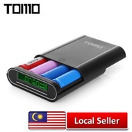 TOMO S4 DIY 4 X 18650 LI-ION BATTERY SMART POWER CHARGER (BLACK)OMO S4 DIY 4 X 18650 LI-ION BATTERY 