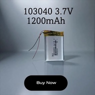 Brand New 103040 3.7V 1200mAh Replacement Li-Po Battery for GPS Navigator Bluetooth Speaker Headset 