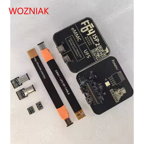 New Accessories F64 Flash 64 Programmer EMMC/UFS ISP V2 Adapter FPC Flex Cable ISP Card