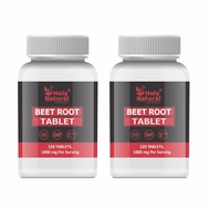 Holy Natural Beet Root Tablets (Beta vulgaris) – 120 tab (500 mg Each) | Rich in Iron, Calcium, Pota