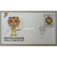 Malaysia First Day Cover FDC - Kita Juara Sukan Sea 2017