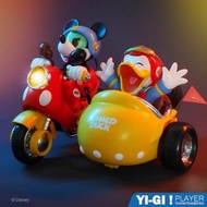 [Yiji Player] 52TOYS Mickey & Donald Duck Speed Motorcycle Team | Toy Doll Trendy Play Trend