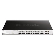 D-Link 28 Port Layer 2 Smart Managed Gigabit PoE Network Switch DGS-1210-28P DGS-1210-28MP