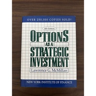 [Used Book] Options as a Strategic Investment - Lawrence G. McMillan [Condition: C]