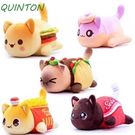 QUINTON Aphmau Plush Toys French Fries Plushie Pillow Burger Pillow Kids Toy Kawaii Plush Toys Stuff