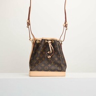 二手Lv Noe BB 老花水桶包/晶片款