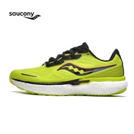 Ori Saucony Triumph Victory 19 Shock Absorption Sneakers Men's and Women's Professional Running Shoes Green Size 36-45