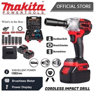 MAKITA Brushless Impact Wrench Impact Drill Cordless Impact Gun Electric Impact Wrench Impact Socket