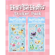 Sticker Pack Hearts2Hearts (H2H) Kiss Cut