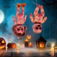 【sale】 Anime Ghost Doll Scary Baby Doll Spooky Halloween Zombie Baby Doll Perfect Haunted House Deco