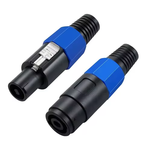 Speakon Connector Female Male Professional Audio Plug DJ Speaker Connector With Twist Lock