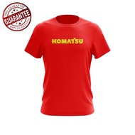 baju tshirt ready stok baju komatsu baju murah