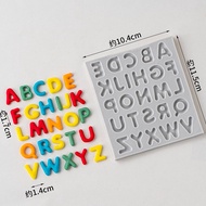 Happy Birthday Chocolate Letter Number Silicone Cake Mold Baking Kitchen Tools Korean Style Silicone