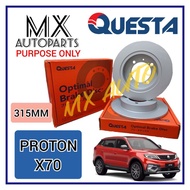 QUESTA FRONT BRAKE DISC ROTOR PROTON X70 ( 315MM 2PCS )