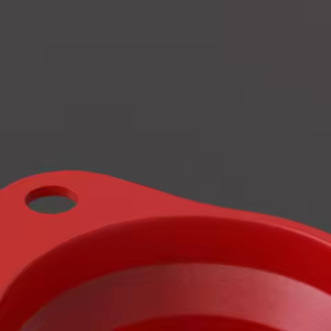 For HONDA CRF1100L NC700 NC700S NC700X NC750 Foldable Extensive Silicone Foldable Funnel Collapsible