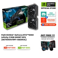 Palit NVIDIA GeForce RTXTM5060 Infinity 2 8GB GDDR7 GPU NE75060V19P1-GB2063L rtx 5060 gpu graphic ca