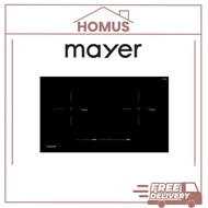 MAYER MMIHB752CS 75cm 2 Zone Hybrid Hob with Slider
