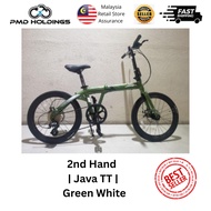 Second Hand | Java TT | 20 inch 451 wheelset | Green White