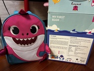 全齊 My first book-baby shark 認知觸感書