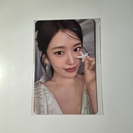 Official photocard YUJIN IVE dive into ive merch pendant necklace sealed