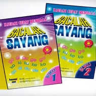 {READY STOK !}Satu Set Buku 1 dan 2  Kaedah Cepat Membaca BACALAH SAYANG