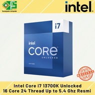 Intel Core i7 13700K Unlocked 16 Core 24 Thread Up To 5.4 Ghz Gen 13