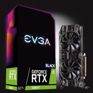 台灣正品EVGA GeForce RTX 2080 Ti BLACK EDITION GAMING 11G-P4-2281-KR顯示卡