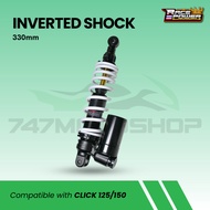 RACE POWER INVERTED REAR SHOCK FOR CLICK 125/150 330MM