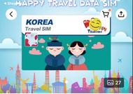 韓國SIM卡 5日 3GB