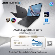 [NEW ARRIVAL] Asus ExpertBook Ultra ( B9406CAA-TH1139X ) Jet Fog | Intel Core Ultra X7 358H | 32GB |