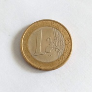 Uang koin jadul 1 Euro