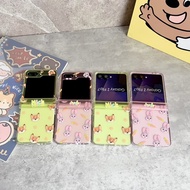 GANTUNGAN New Case Samsung Zflip Oppo Find FlipCartoon Characters Zootopia Movie Nick Judy With Chai