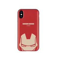 **韓國代購!Disney系列Marvel角色鏡子插卡款手機殼(iPhone)** (Iron Man)