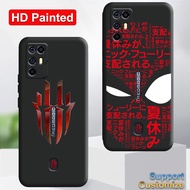 For Red Magic 6R Case NX666J HD Painted Soft TPU Fundas For Nubia Red Magic 6R Phone Cover