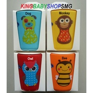 KBS Baby Safe SK004 Tumbler Cup Children's Drinking Glass with Animal Motif BPA Free [11.10.25]