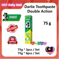 【New】Darlie Toothpaste 225g Ubat Gigi Duoble Action Mint Powers 225g*2pcs Free75g,225g*2pcs