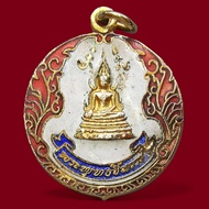 Phra Buddha Chinnarat Coin Back With Yantra On The Chest Sri Tray Rattana Mahathat Temple Provinceph
