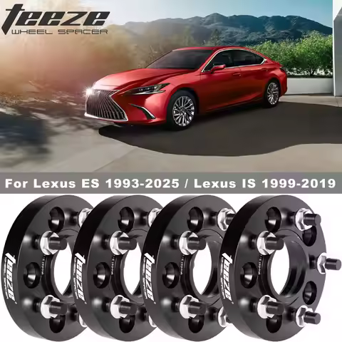 2PCS 5x114.3 60.1mm M12X1.5 For Lexus ES 1993-2025 / Lexus IS 1999-2019 Forged 7075-T6 Aluminum Allo