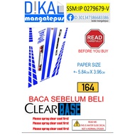 hotwheels tomica decal fnf brian clear base 2pcs