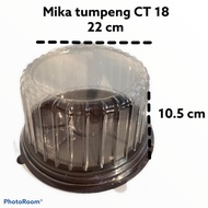 MIKA TUMPENG MINI/MIKA BOLU BULAT/MIKA KUE BULAT/MIKA PLASTIK BULAT/MIKA TUMPENG KECIL BESAR TERMURA