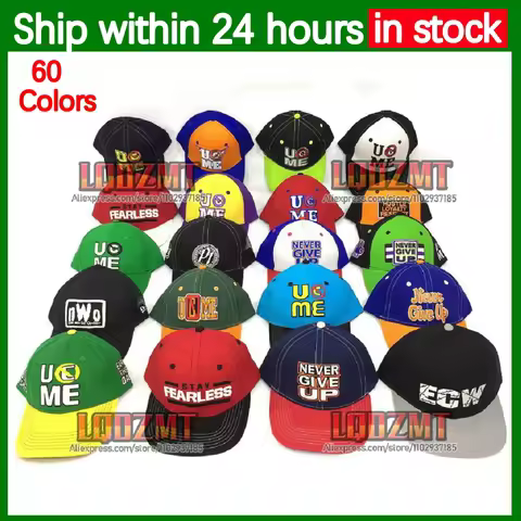 Baseball Caps For JOHN CENA Snapback Hats Adjustable Outdoor Sports Hip Hop Hats Trendy Solid Colors