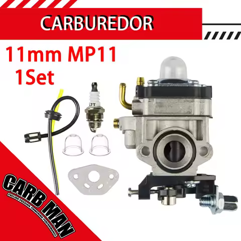 1 Set MP11 2 Stroke Lawn Mower Engine Carburetor For Walbro WYJ-138 WYK-186 TL26 TL23 TU26 1E32F 1E3