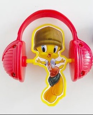 麥當勞開心樂園餐玩具
McDonald's ×
Warner Brothers 華納兄弟
Looney Tunes Dance 樂一通勁舞裝備
Tweety Headphone Dancer 
翠兒/