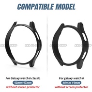 Hard Case Samsung Galaxy Watch 6 40MM 44MM Watch 6 Classic 43MM 47MM - Silver, Watch 6 43MM