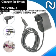 26.1V Charger for Dyson V6 V7 V8 SV06 SV07 SV09 Vacuums Cleaner Battery Charger Lead 3 Pin UK
