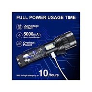 Lrynaxx Flashlights Led High Lumens Rechargeable Super Bright 200000