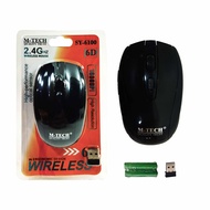 M-TECH WIRELESS MOUSE 6100 (Silver)