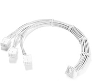 Formulamod PCI-e 5.0 12VHPWR Cable,16AWG 90 Degree 16(12+4) Pin to 3x8Pin Male to Female,12+4Pin Cab